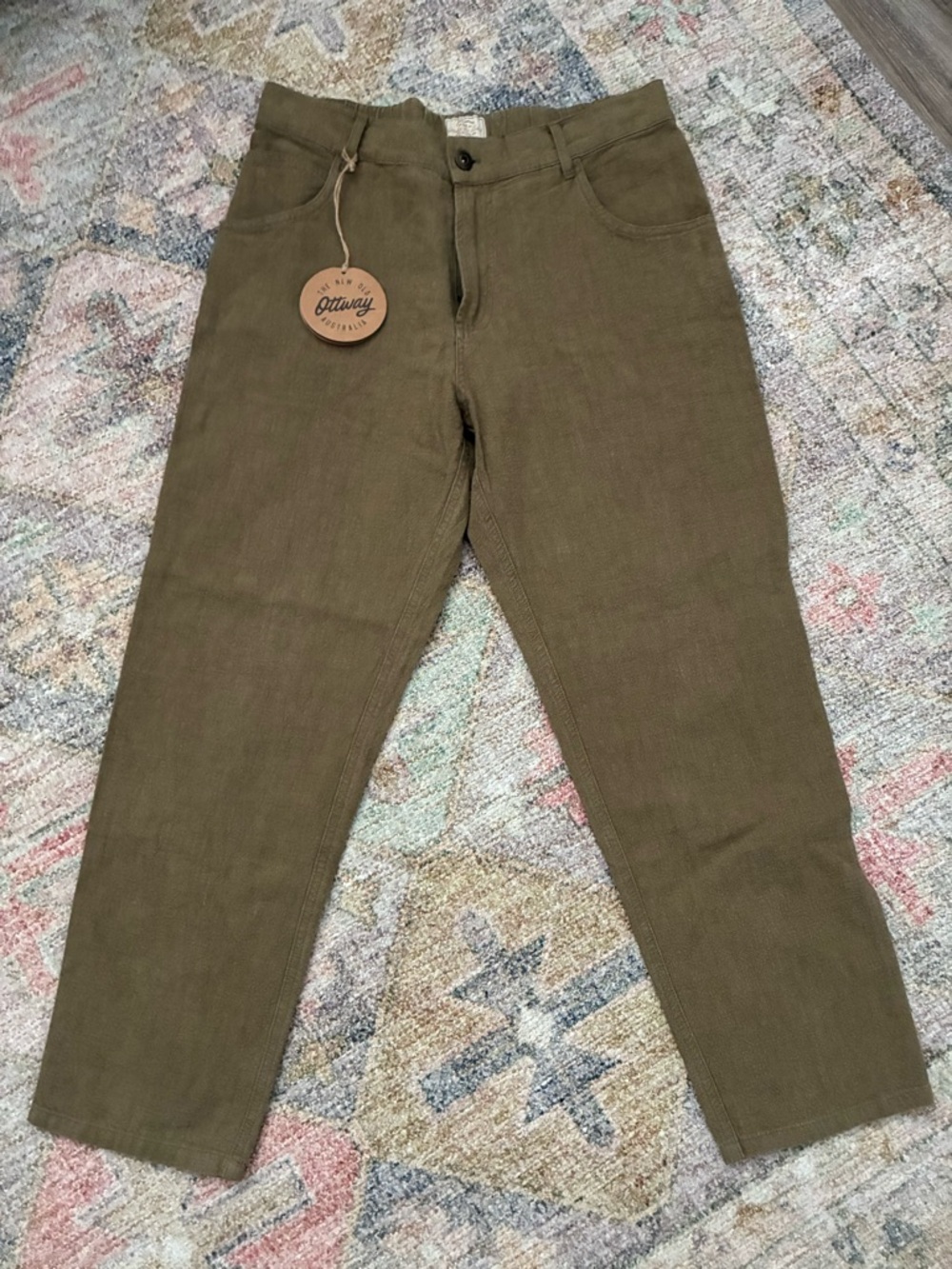 Ottway The New Old Australia Linen Pants